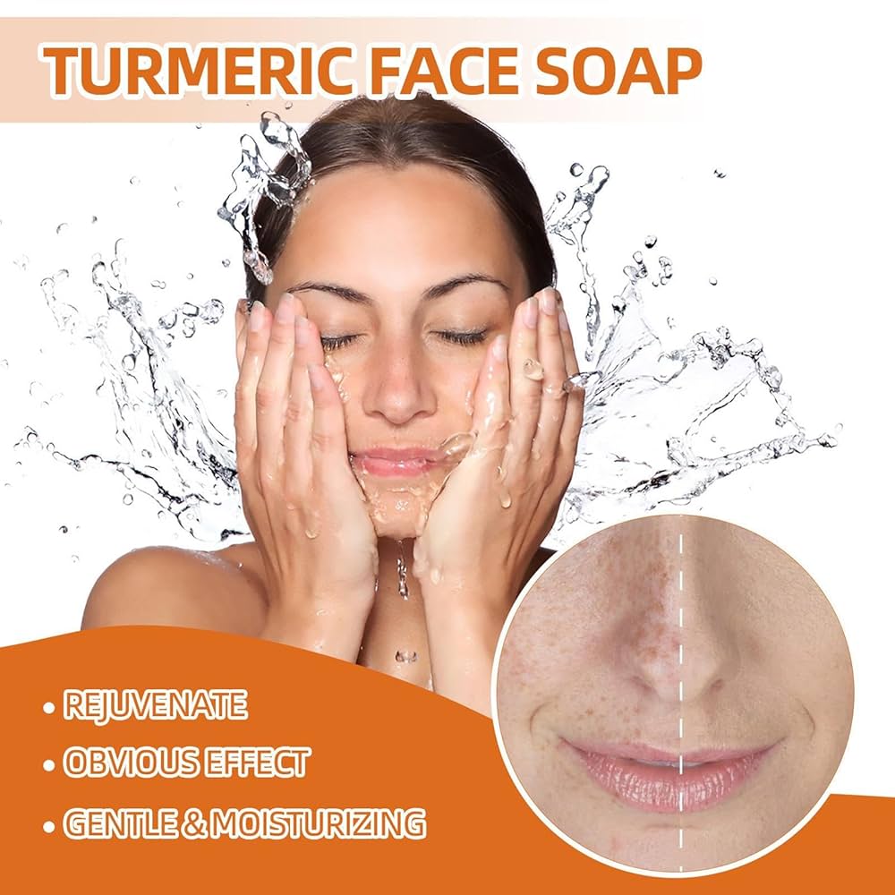 Turmeric Kojic Acid Brightening soap CarmelSkincare