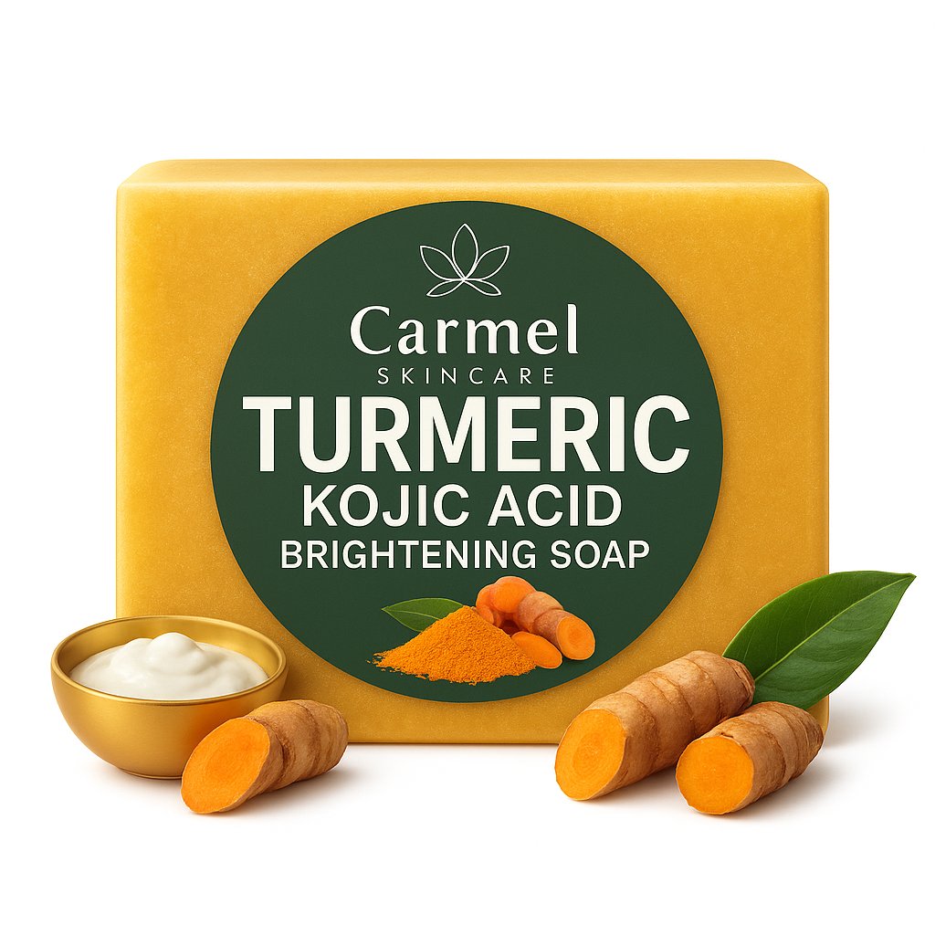 CarmelSkincare Turmeric Kojic Acid Brightening soap 200g